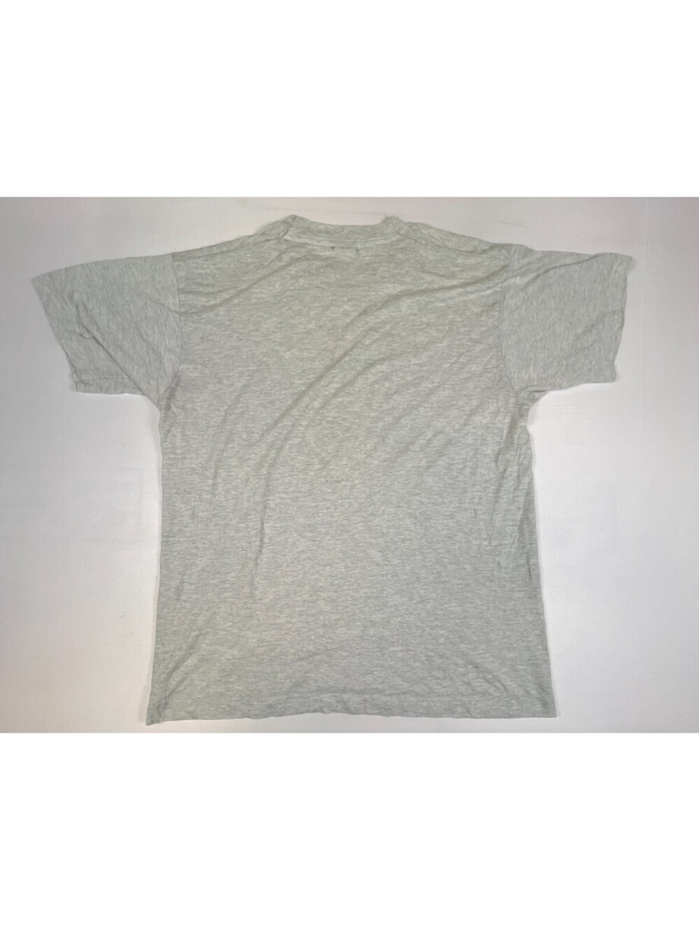 Vintage Screen Stars Best Men L Made In USA Native American Wolf T Shirt Gray - Picture 2 of 8